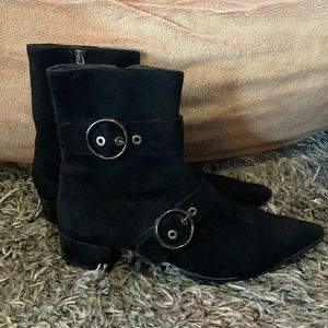 Zara pointy toe ankle boots Sz41